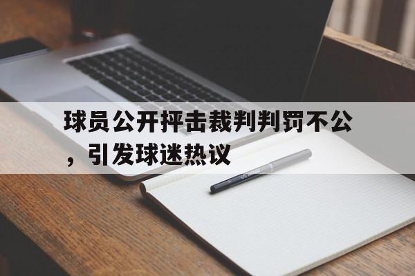 包含球员公开抨击裁判判罚不公，引发球迷热议的词条